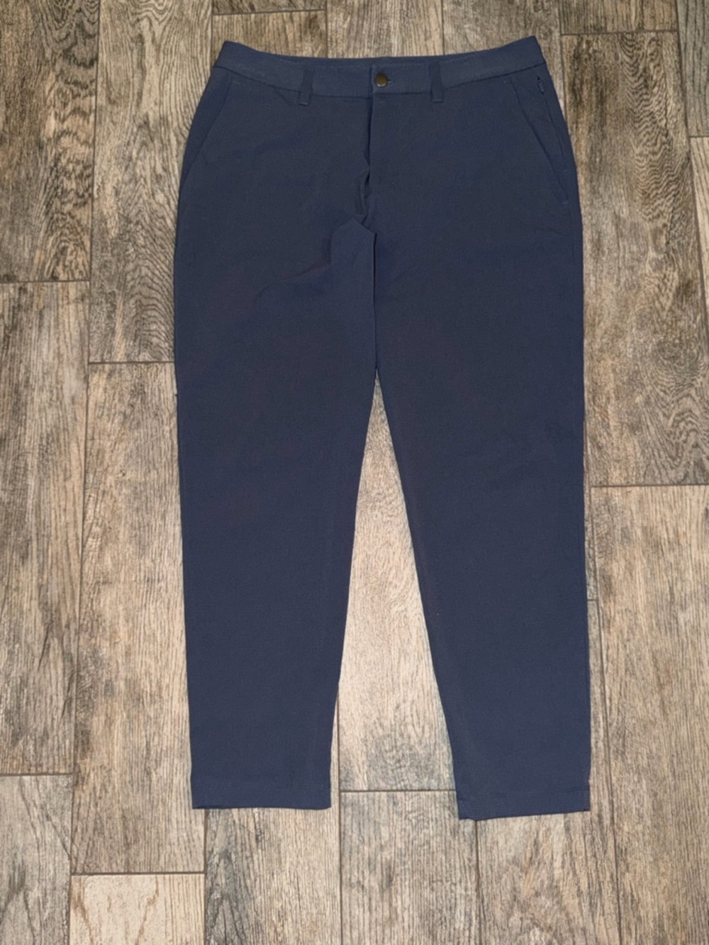 Lululemon ABC Pants Men’s 33 Slim Fit Warpstreme Navy